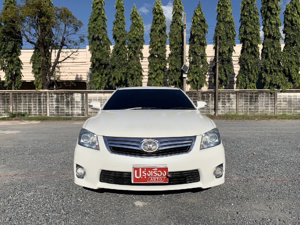 TOYOTA CAMRY 2.4 Hybrid เกียร์ออโต้ ปี 2011 สีขาว