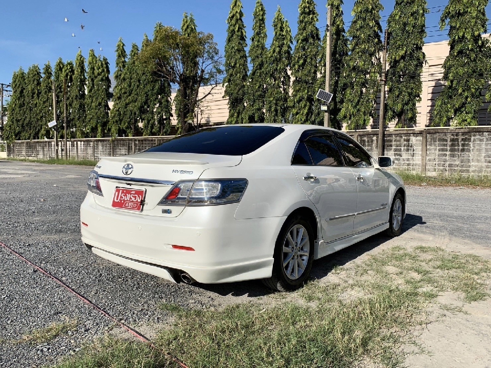 TOYOTA CAMRY 2.4 Hybrid เกียร์ออโต้ ปี 2011 สีขาว