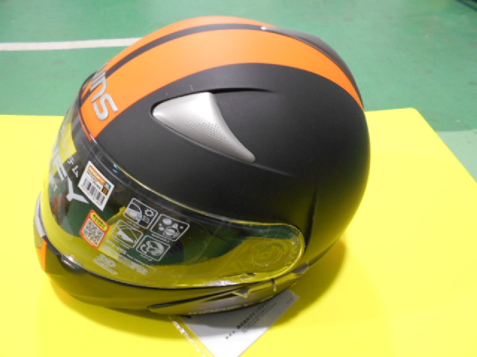 หมวกกันน๊อค WINS MODIFY  สีส้มไซส์ XL ใหม่