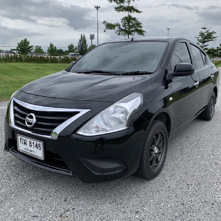 NISSAN ALMERA 1.2E AUTO 2015 รถสวย น็อตไม่ขยับ ไร้อุบัติเหตุ สีเดิมทั้งคัน100%