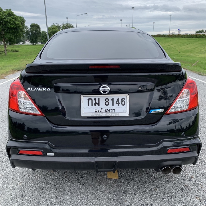 NISSAN ALMERA 1.2E AUTO 2015 รถสวย น็อตไม่ขยับ ไร้อุบัติเหตุ สีเดิมทั้งคัน100%