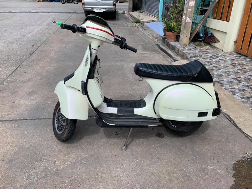 ขาย Vespa T5 สีขาวมุก ครับ