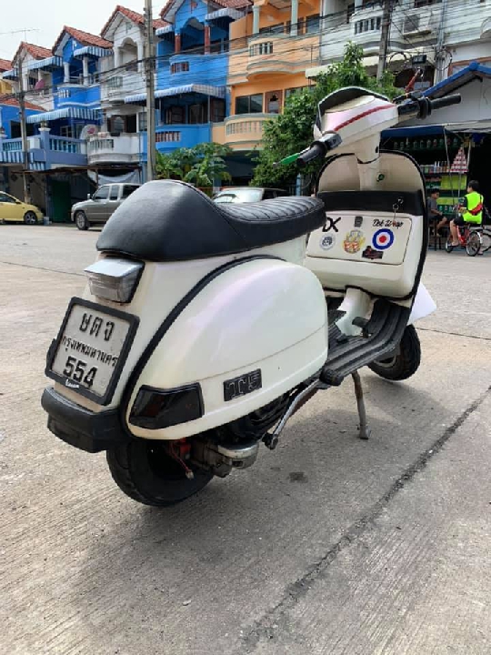 ขาย Vespa T5 สีขาวมุก ครับ