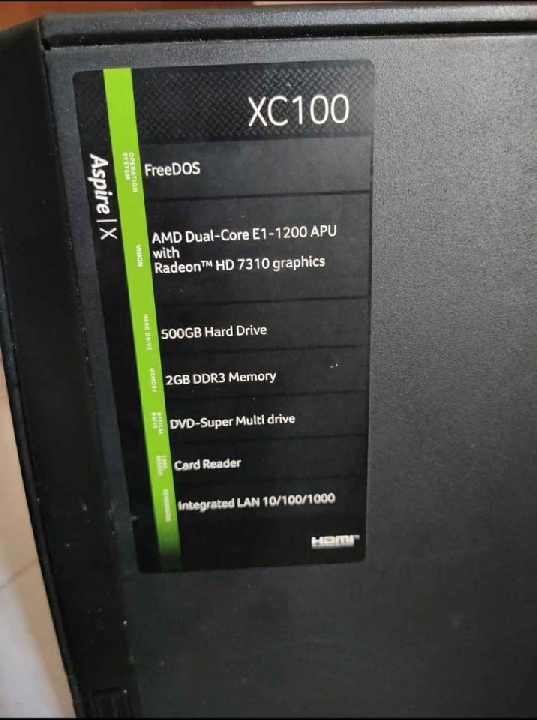 ขายคอม acer xc100+จอsamsung led 23 นิ้ว 3D