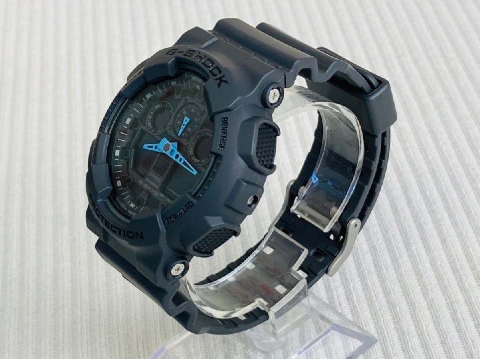 นาฬิกาผู้ชาย CASIO คาสิโอ G-shock GA-100C รุ่น 5081 สีดำ ของแท้ จาก ญี่ปุ่น