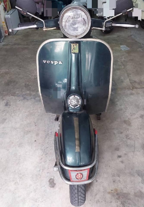 ขาย Vespa Sprint หัวกลม ปี 2510 ทะเบียนพรบ.ไม่ขาด