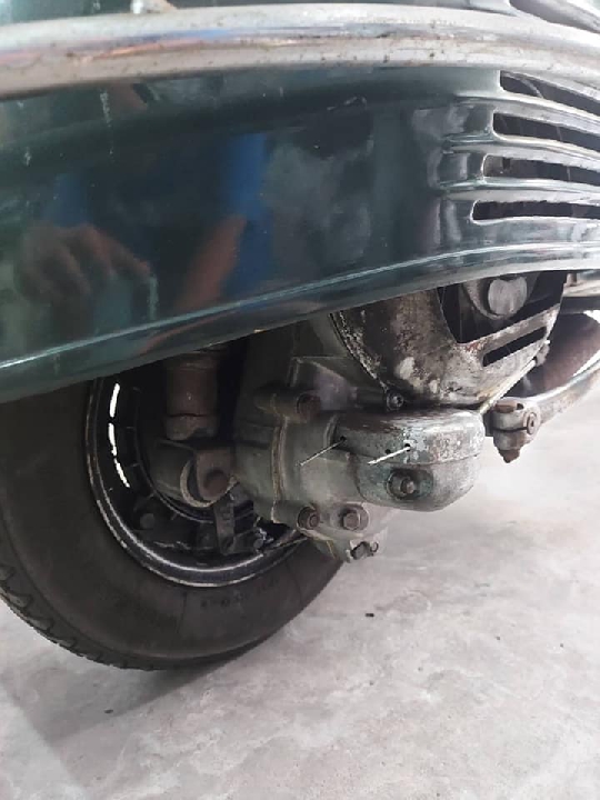 ขาย Vespa Sprint หัวกลม ปี 2510 ทะเบียนพรบ.ไม่ขาด