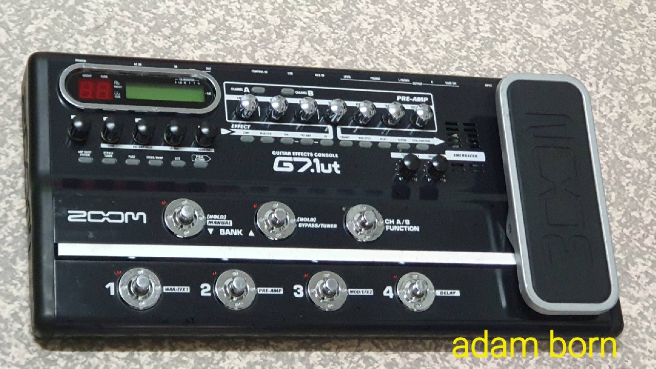 **ขายครับผม! Zoom G7.1UT ใช้งานได้ปรกติ มี adapter ให้ครับ **4800.- **กทม.ครับ