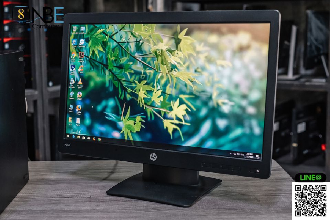 จอคอมมือสอง MONITOR HP P203 ขนาด 20 นิ้ว 1600 x 900