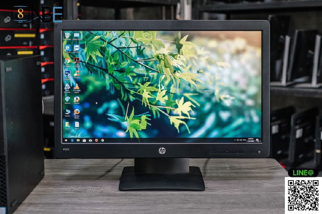 จอคอมมือสอง MONITOR HP P203 ขนาด 20 นิ้ว 1600 x 900