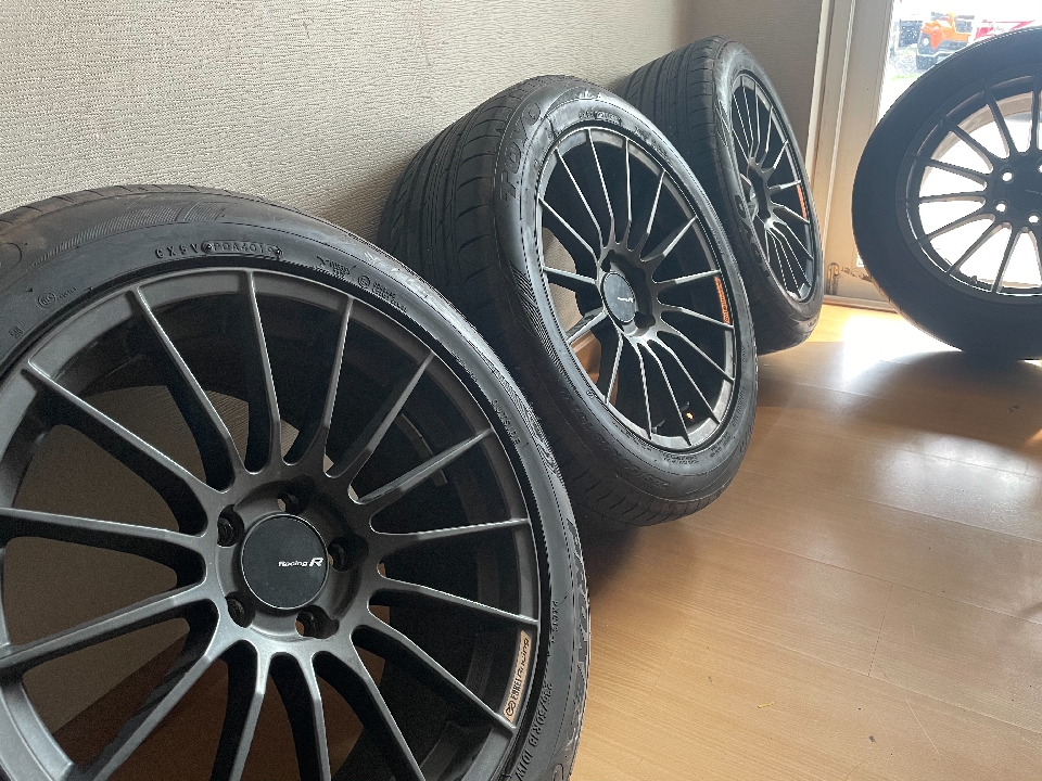 ขายล้อแม็ก ENKEI RS05RR ของแท้ญี่ปุ่น ขอบ 18 Racing 5 รู