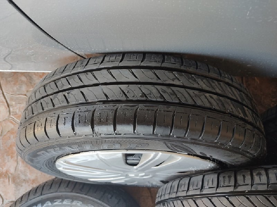 165/65R14  ยางรถยนต์+ล้อกระทะถอดป้ายแดง (4 เส้น) ถอดจากมิตซูบิชิ-มิราจ