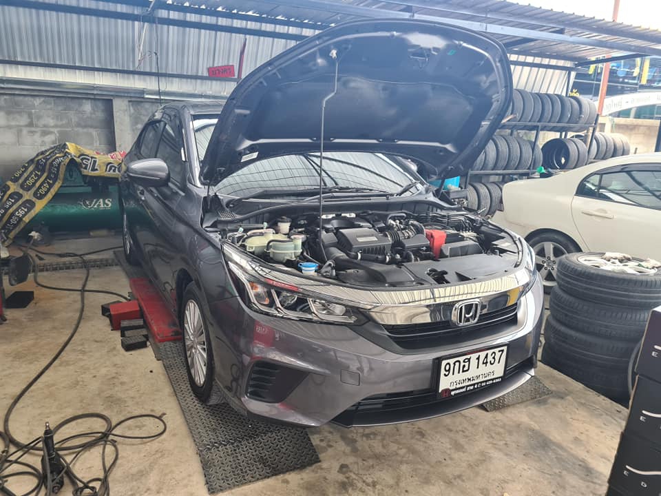 ล้อแม็ก honda city ตัวใหม่ 1.0 turbo วิ่งน้อยลงพื้นปีเดียว