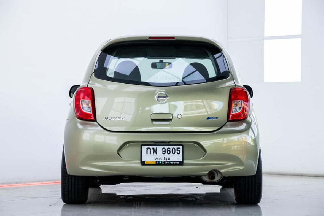 ฟรีดาวน์ NISSAN MARCH 1.2S ปี 2016 รถสวย สภาพดี ผ่อนเพียง 3,702 บ.