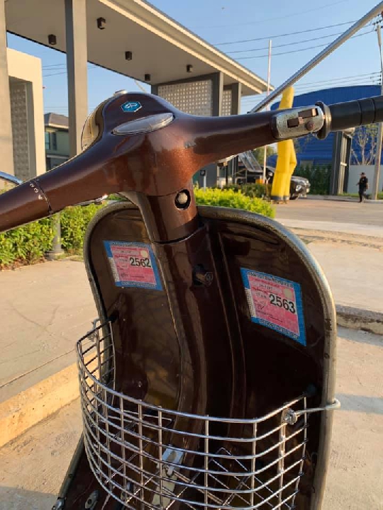 Vespa nice ทะเบียนครับ