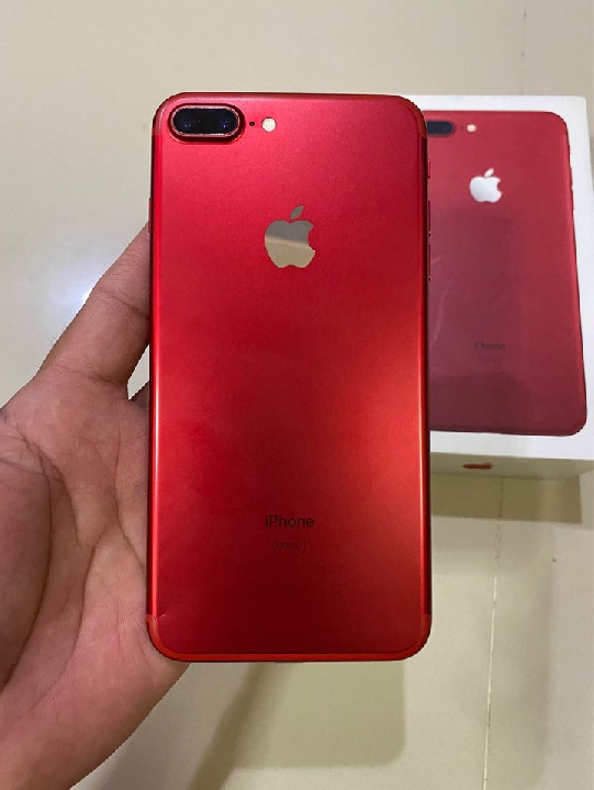 ขาย iphone 7plus ความจุ 128G สีแดง TH เครื่องแท้ ใช้งานได้ปกติดีทุกอย่าง รีเซตอัพเดทได้