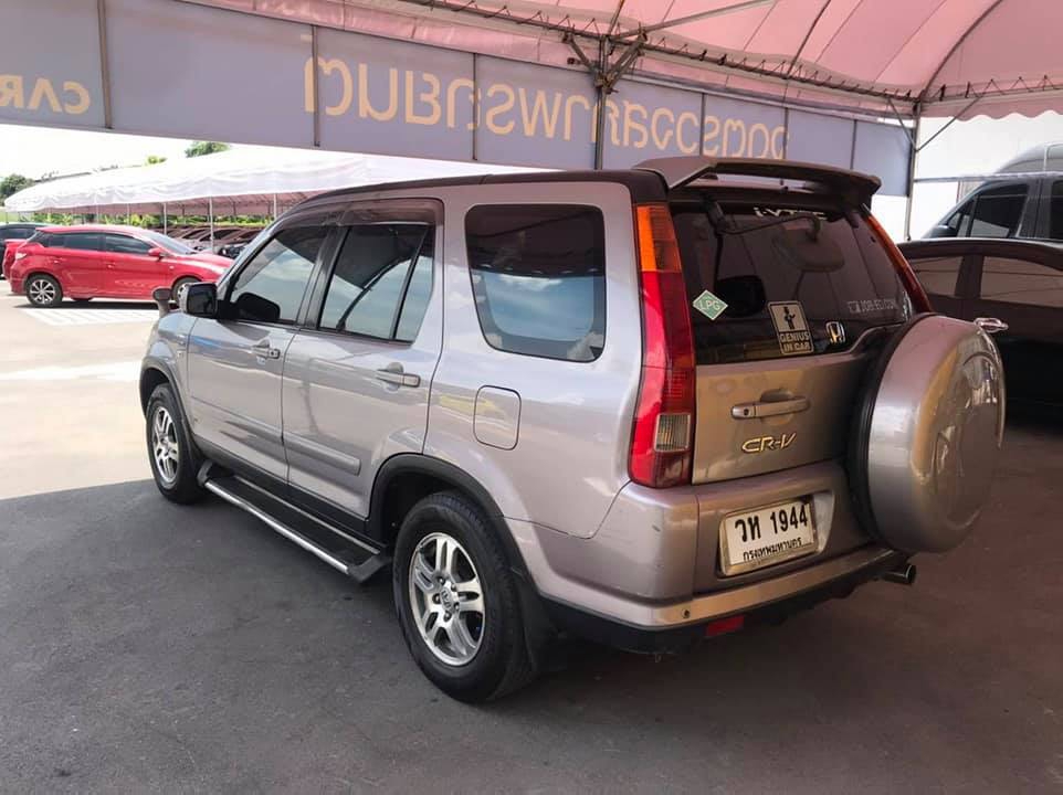 Honda CRV 2003 ติดแก๊ช เจ้าของดูแลอย่างดี ไม่เคยชนหนัก สภาพดี รถบ้าน