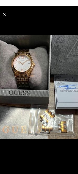 ขาย Guess rosegold หน้าปัด 32มิล W0769 63