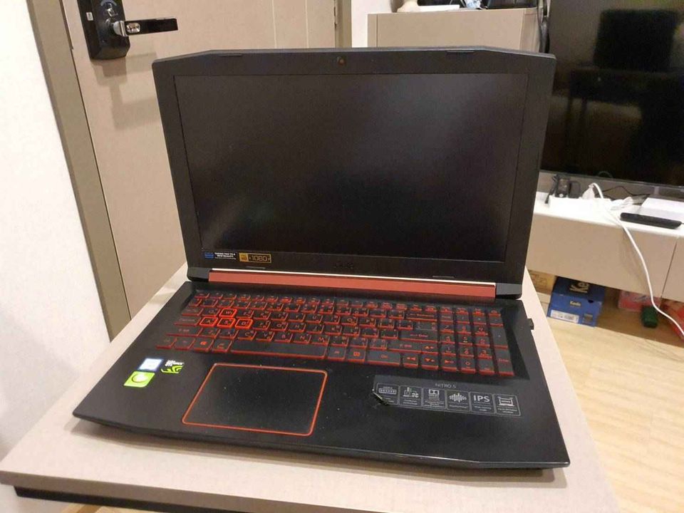 Notebook gameing Acer nitro5 i5 gen7 gtx1050