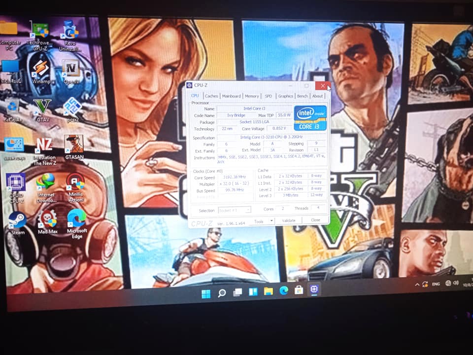 คอมพิวเตอร์มือสอง Intel CORE i3