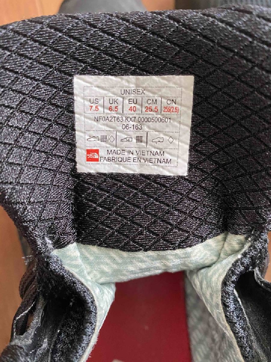 THE NORTH FACE Ultra Gore-Tex Ultra Gore-Tex รองเท้าเดินป่า 25.5 ซม. สีดำ