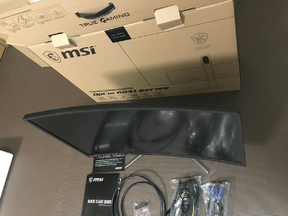 msi เกมมิ่งมอนิเตอร์ g241vc 24 นิ้วจัดส่งฟรี