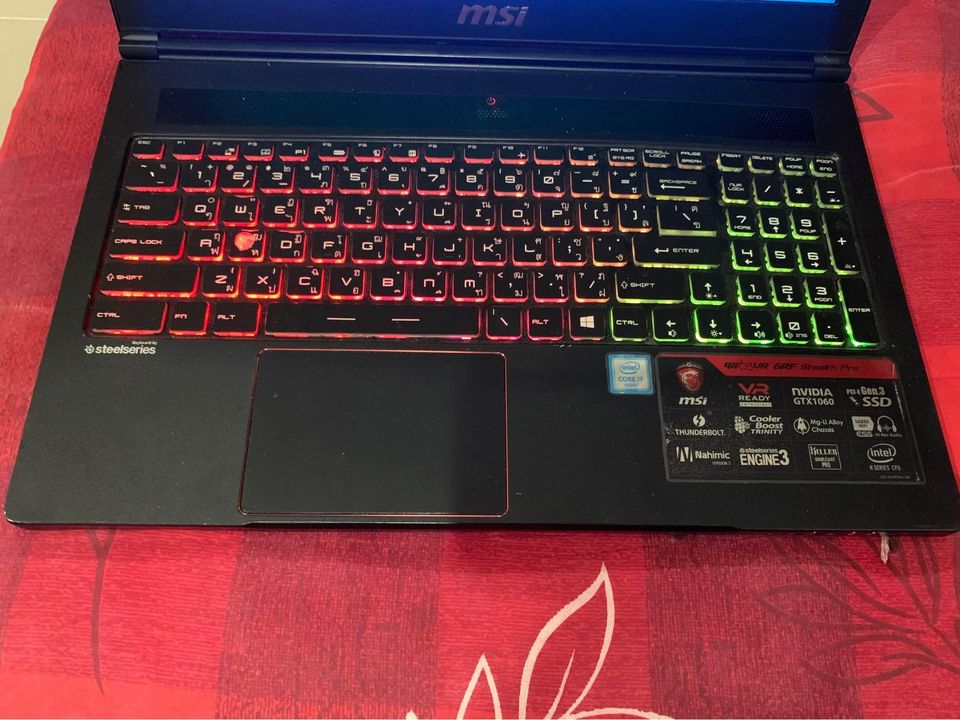 Notebook gaming msi