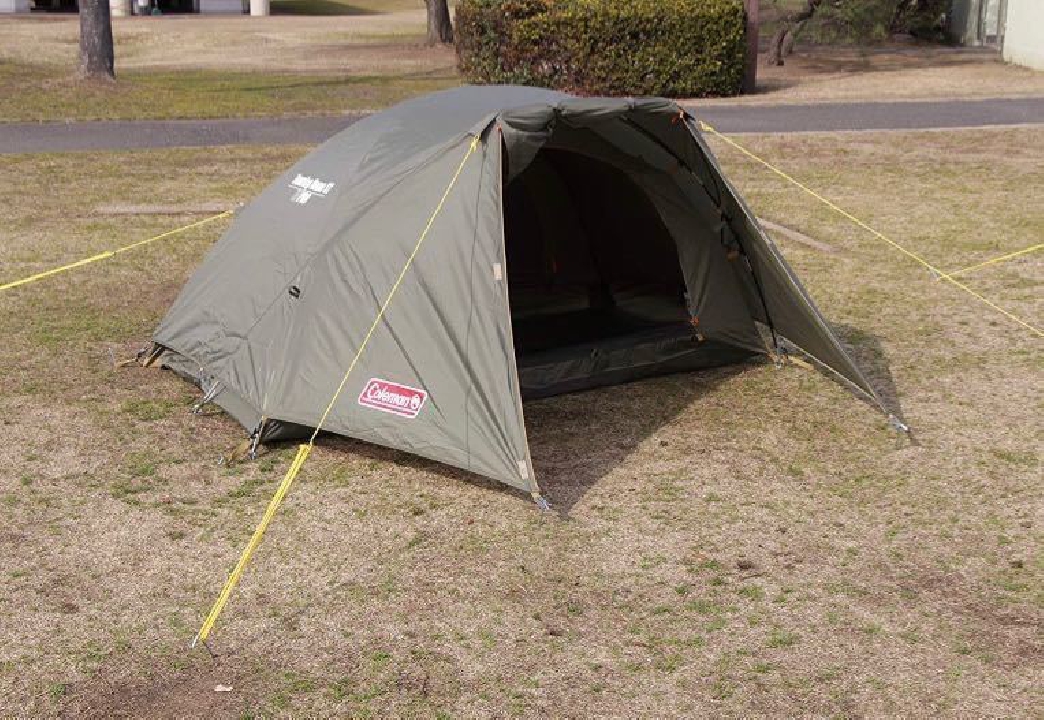 ใหม่ Amazon Limited Color Olive Coleman Tent Touring Dome LX สำหรับ 2-3 คน