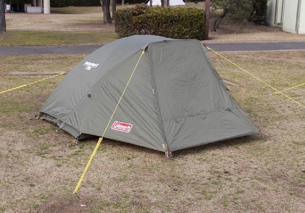 ใหม่ Amazon Limited Color Olive Coleman Tent Touring Dome LX สำหรับ 2-3 คน