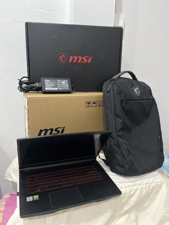 MSI Gaming GF63 THIN 10UC Comet lake i7 -10750H CPU