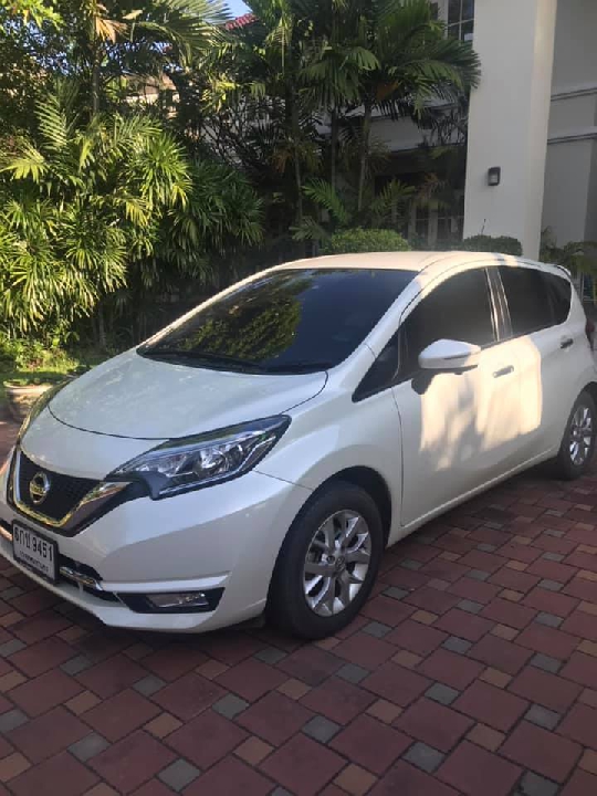 ขายรถ Nissan Note VL ตัวTOP สีขาว ปี2017 ใช้น้อยมาก เจ้าของขายเอง