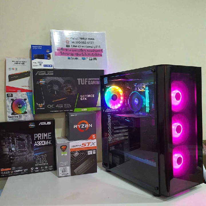 Devaspay PC SET ทำงาน เล่นเกมส์ ดูหนัง ฟังเพลง