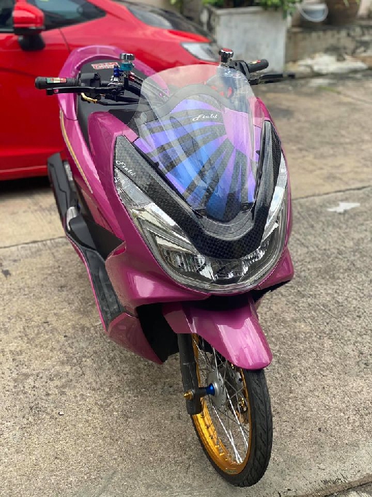 Honda pcx smart key2016 เครื่องเดิมของแต่งเต็มคัน