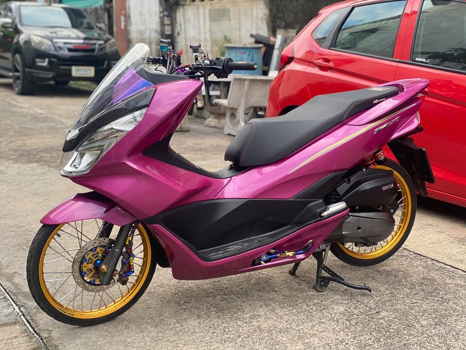 Honda pcx smart key2016 เครื่องเดิมของแต่งเต็มคัน