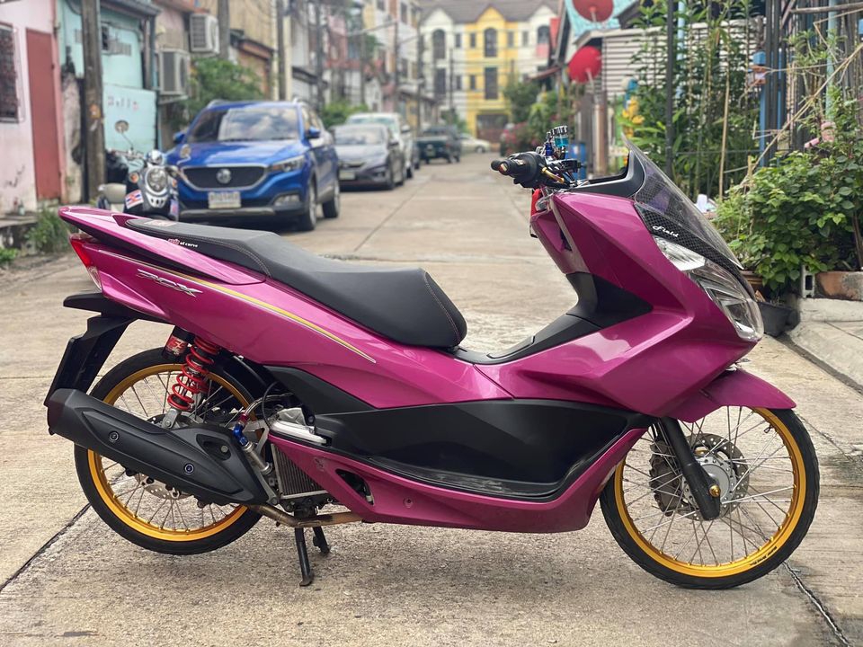 Honda pcx smart key2016 เครื่องเดิมของแต่งเต็มคัน