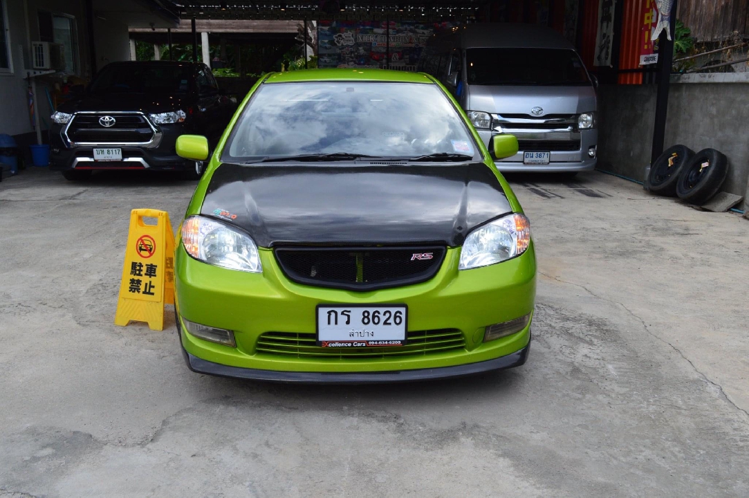 toyota vios ปี03 เทพๆ แต่งสวย sาคา สุดคุ้ม บรรยาด้วยภาพเลย