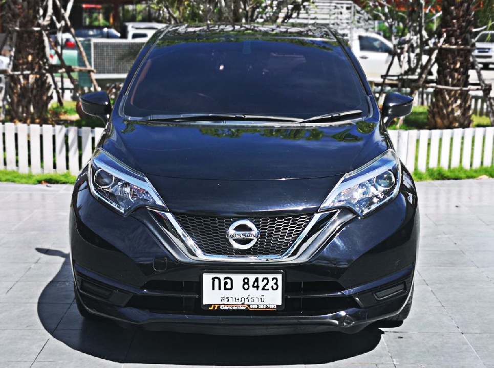 รถ NISSAN NOTE 1.2 เกียร์อัตโนมัติ สีดำ ปี2018