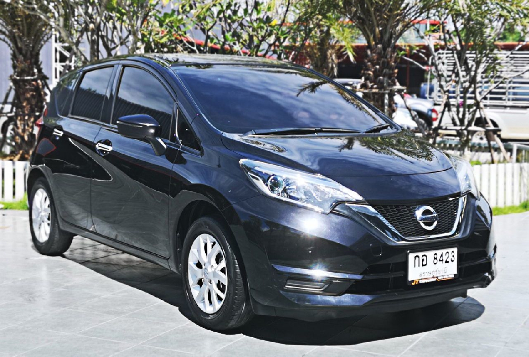 รถ NISSAN NOTE 1.2 เกียร์อัตโนมัติ สีดำ ปี2018