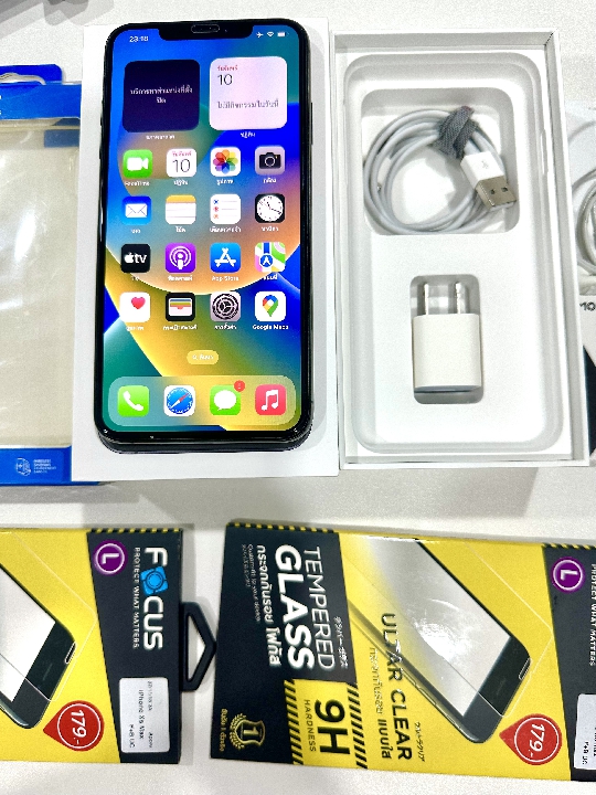 IphoneXS max 256gbสีดำ เครื่องศูนย์ อุปกรณ์ครบ