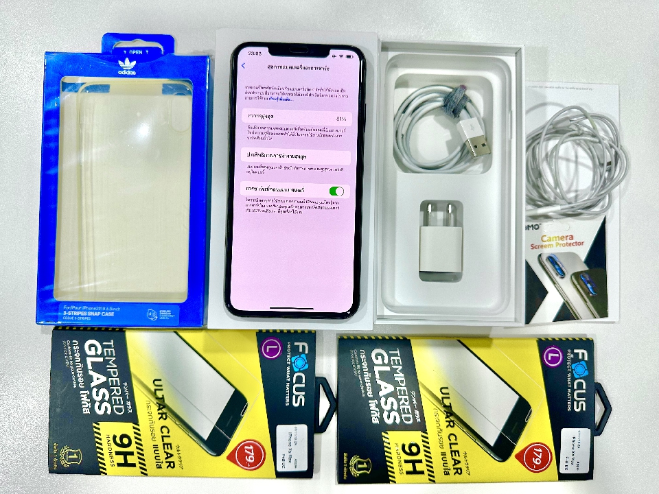 IphoneXS max 256gbสีดำ เครื่องศูนย์ อุปกรณ์ครบ