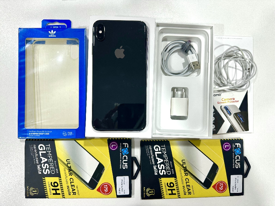 IphoneXS max 256gbสีดำ เครื่องศูนย์ อุปกรณ์ครบ