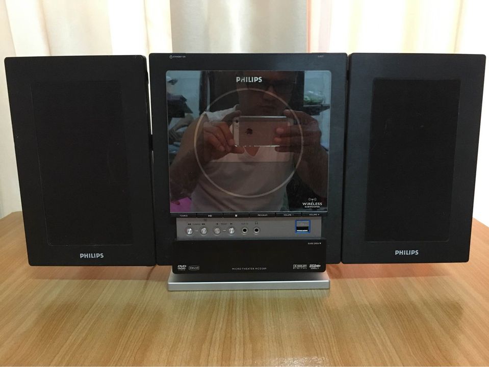 PHILIPS MCD289 สวยๆ เสียงดี เน้นฟังสบายหู ในห้องนอน โต้ะทำงาน ใช้ได้ aux/fm 490฿(ติดจอง)