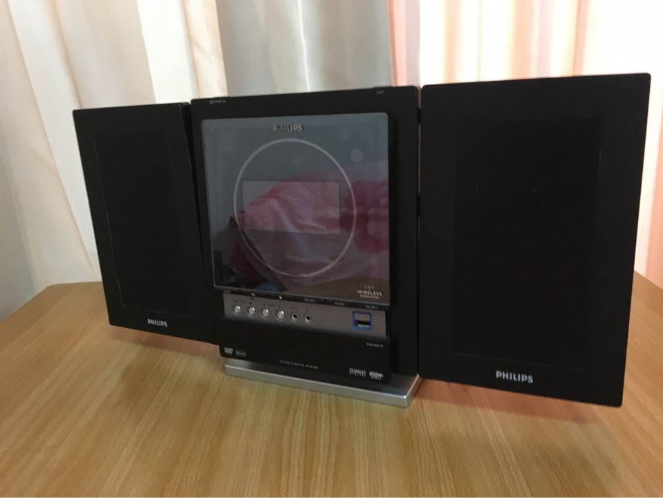 PHILIPS MCD289 สวยๆ เสียงดี เน้นฟังสบายหู ในห้องนอน โต้ะทำงาน ใช้ได้ aux/fm 490฿(ติดจอง)