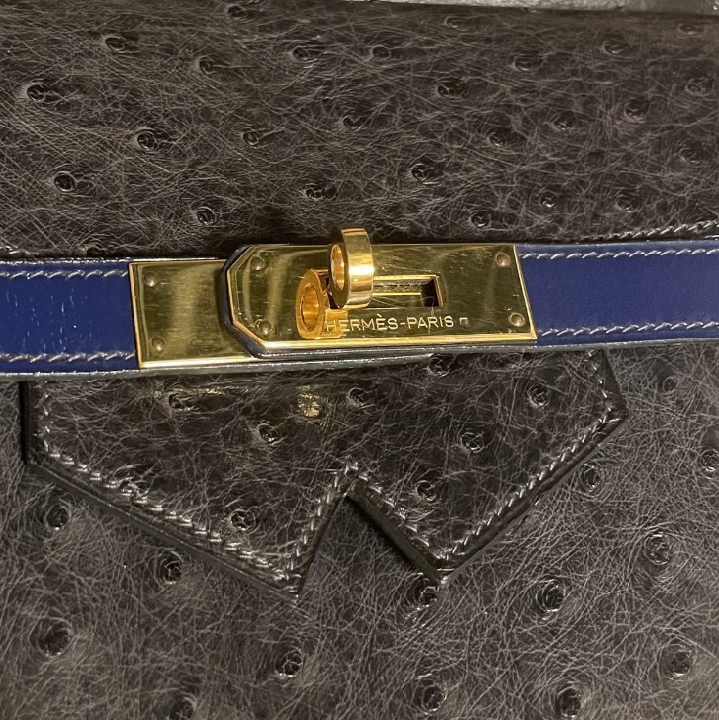 ของแท้ HERMES ใหม่ Amsterdam Birkin Kelly Diagonal