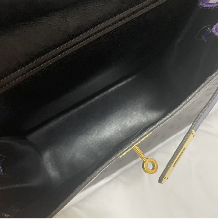 ของแท้ HERMES ใหม่ Amsterdam Birkin Kelly Diagonal