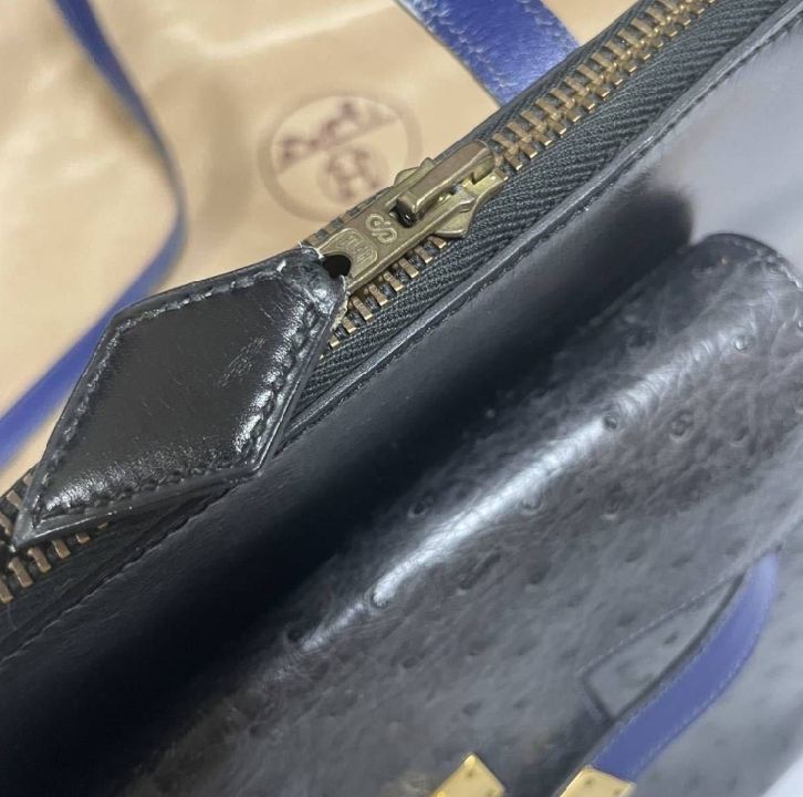 ของแท้ HERMES ใหม่ Amsterdam Birkin Kelly Diagonal